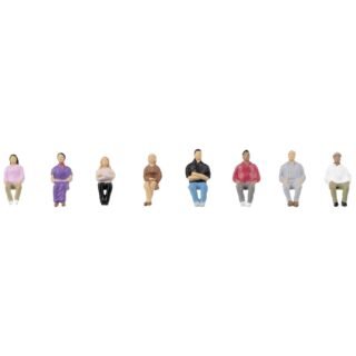 Faller 151699 H0 Zittende personen IV figuren Geverfd, Zittend
