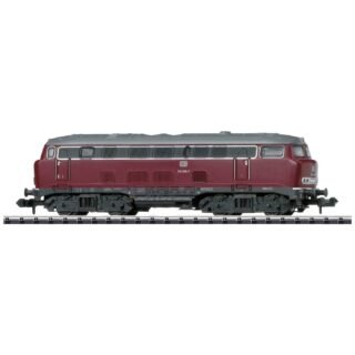 MiniTrix Hobby 16166 N diesellocomotief 216 006-7 „Lollo” van de DB