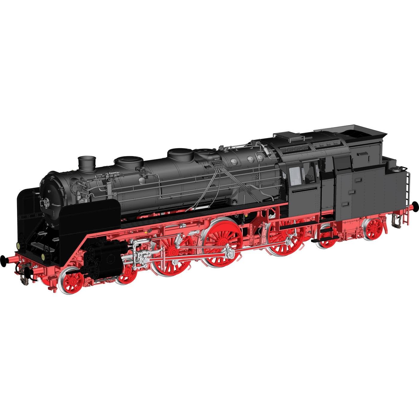 PIKO 50711 H0 Sound-stoomlocomotief BR 62 DR IV, incl. PIKO-geluidsdecoder en stoomgenerator