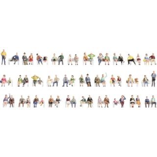 NOCH 37071 N Megavoordeelset figuren Geverfd, Zittend