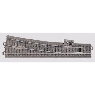 H0 Märklin C-rails (met ballastbed) 24712 Wissel, Slank, Rechts 236.1 mm 1 stuk(s)