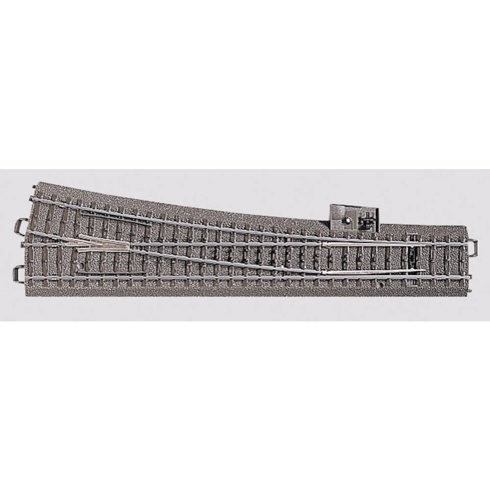 H0 Märklin C-rails (met ballastbed) 24712 Wissel, Slank, Rechts 236.1 mm 1 stuk(s)