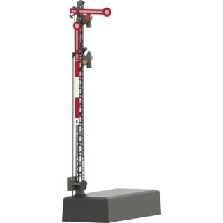 Märklin 70414 H0 Vormsein 2-armig, Mast Hoofdsein Kant-en-klaar model