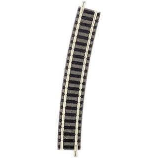 N Fleischmann Piccolo (met ballastbed) 9131 Gebogen rails 396.4 mm 15 ° 396.4 mm 1 stuk(s)