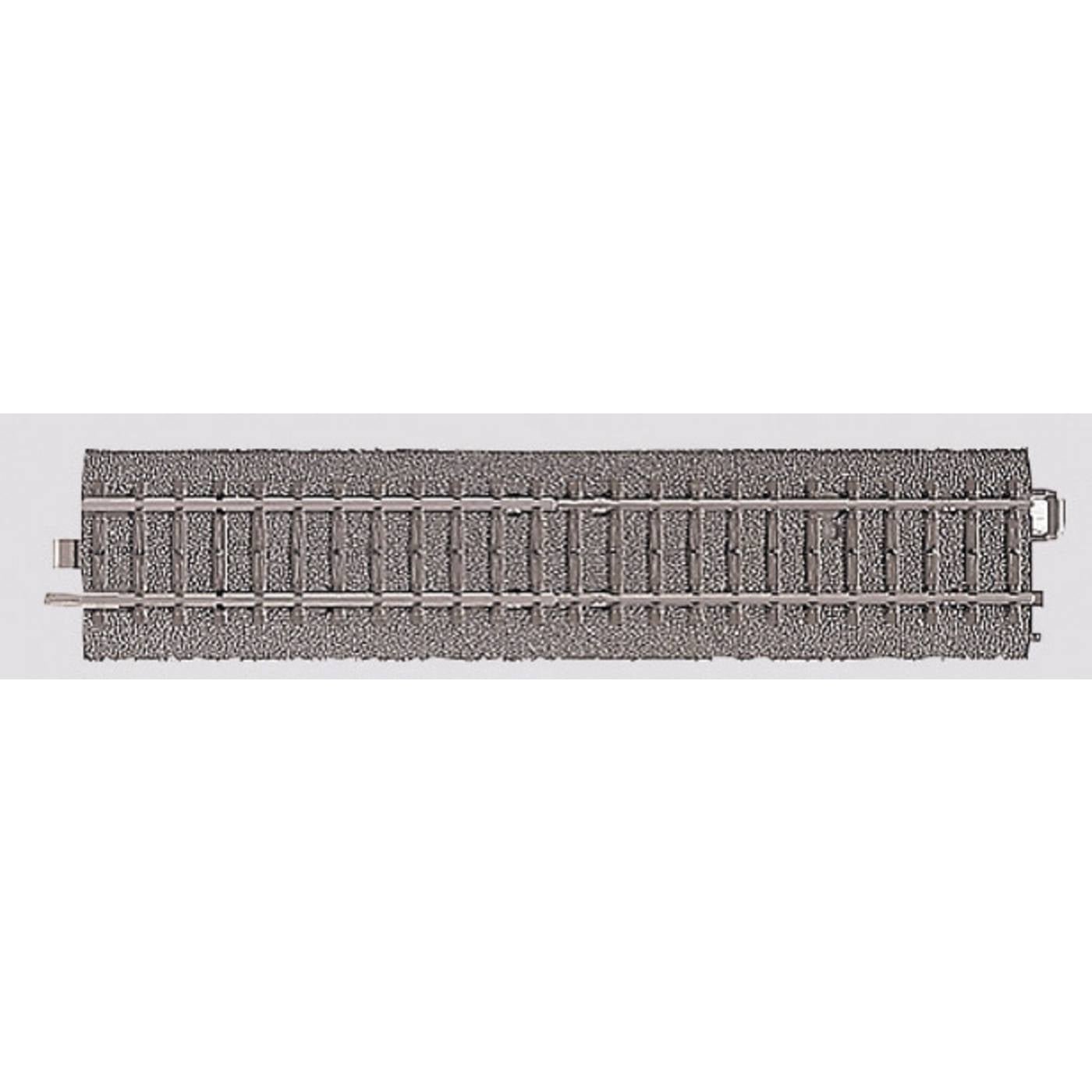 H0 Märklin C-rails (met ballastbed) 24951 Overgangsrails 180 mm 2 stuk(s)