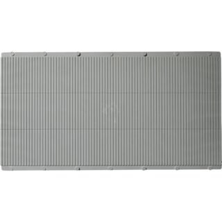 Auhagen 52433 H0, TT Kunststof platen Grijs (l x b) 200 mm x 100 mm Kunststof model
