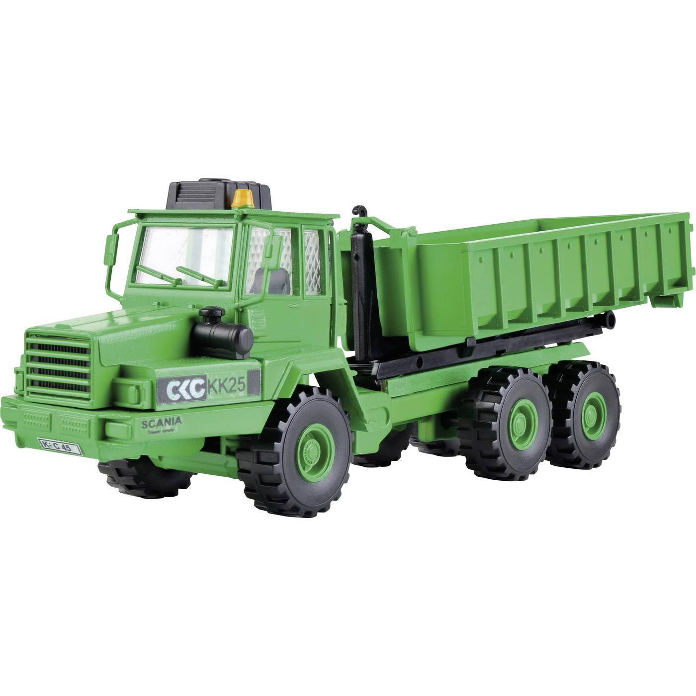 Kibri 14020 H0 Bouwvoertuig Kaelble-Gmeinder Kaelble Gmeinder kniktractor met afzetcontainer