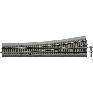 H0 RocoLine (met ballastbed) 42582 Wissel, Links 345 mm 1 stuk(s)