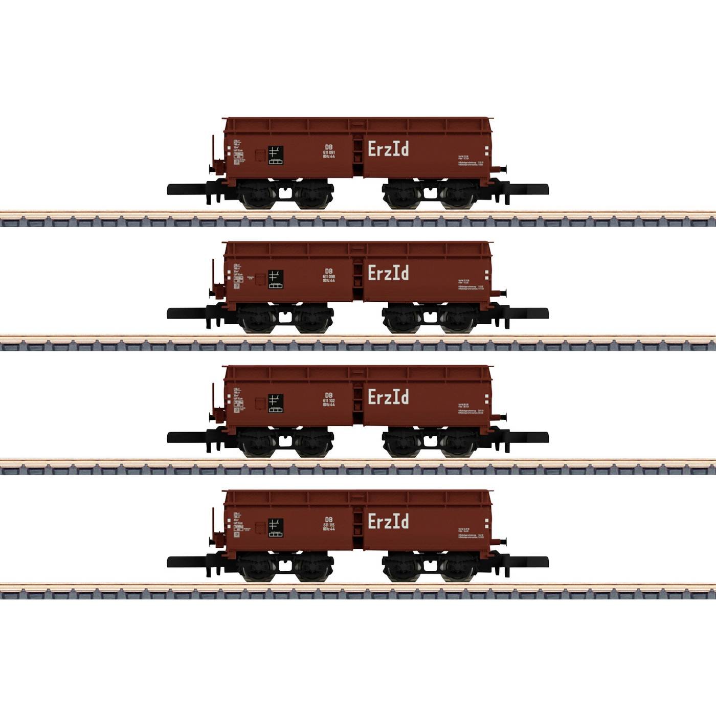 Märklin 082710 Z Wagenset zelfontlaadw.DB