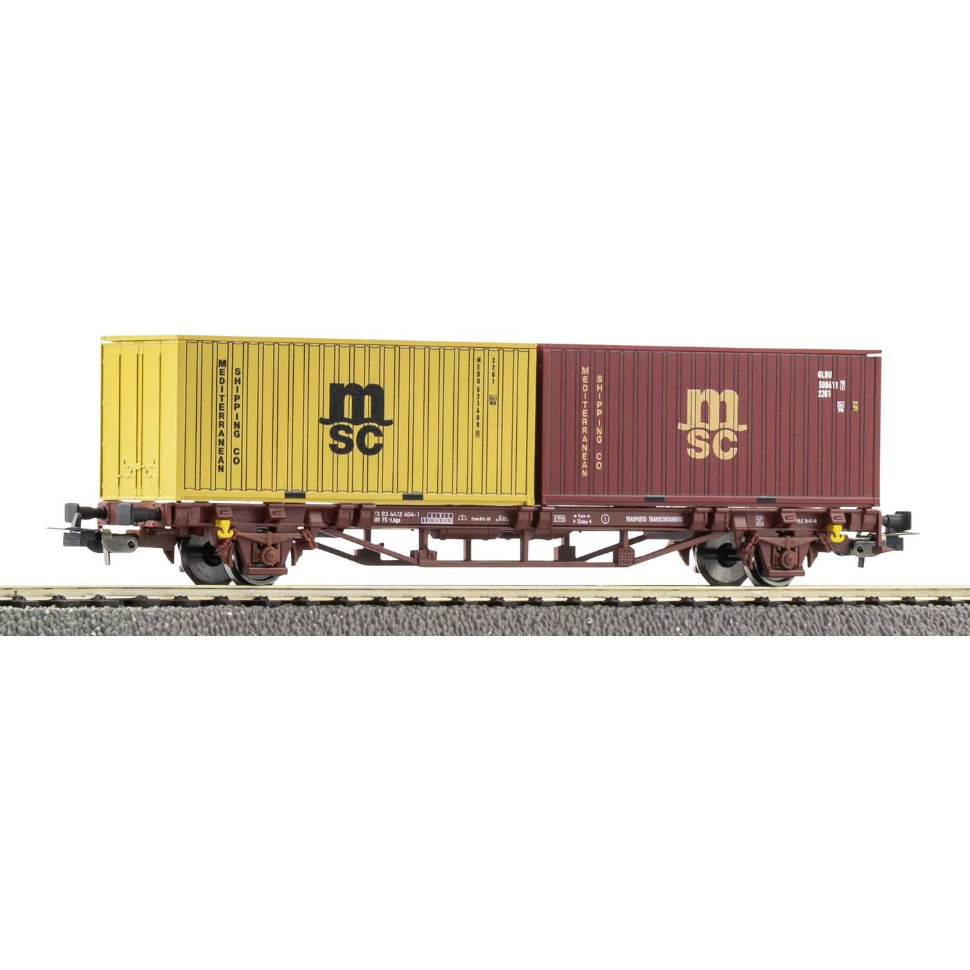 PIKO 27750 Containerwagen DC