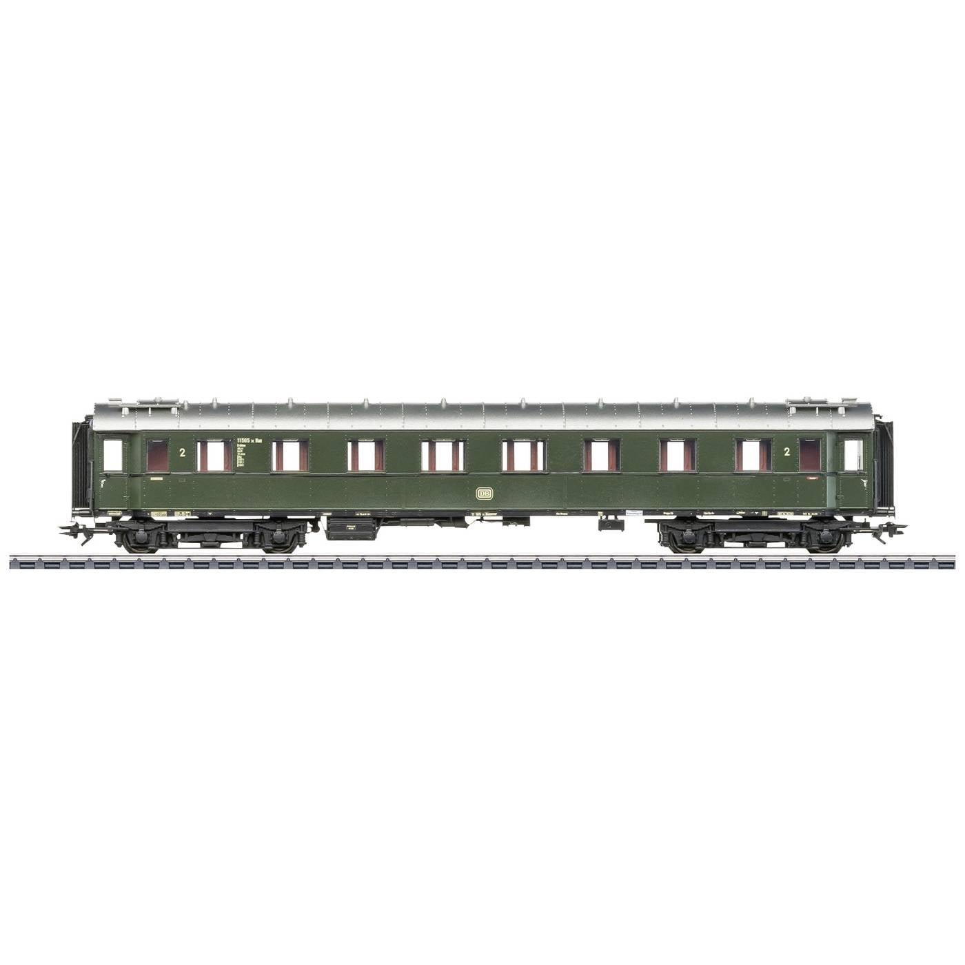 Märklin 42500 H0 sneltreinrijtuig B4üwe, 2e klas van de DB 2e klas