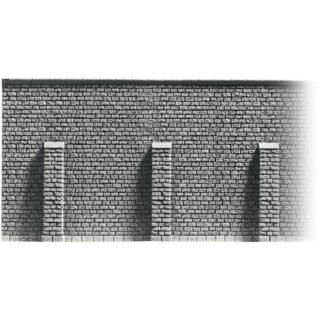 NOCH 58056 H0 Muur met steunberen Schoormuur