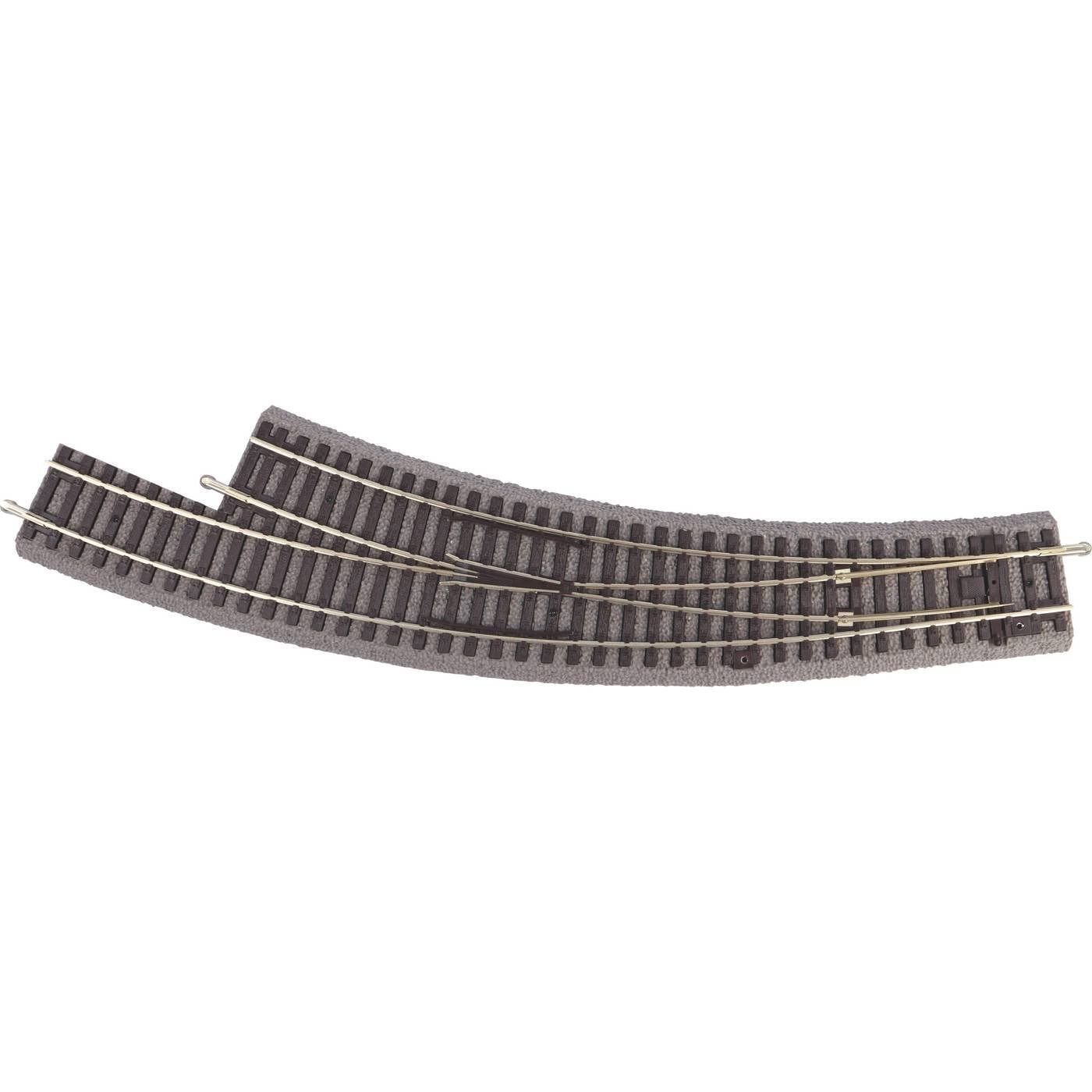 H0 Piko A-rails 55428 Gebogen wissel, Rechts 1 stuk(s)