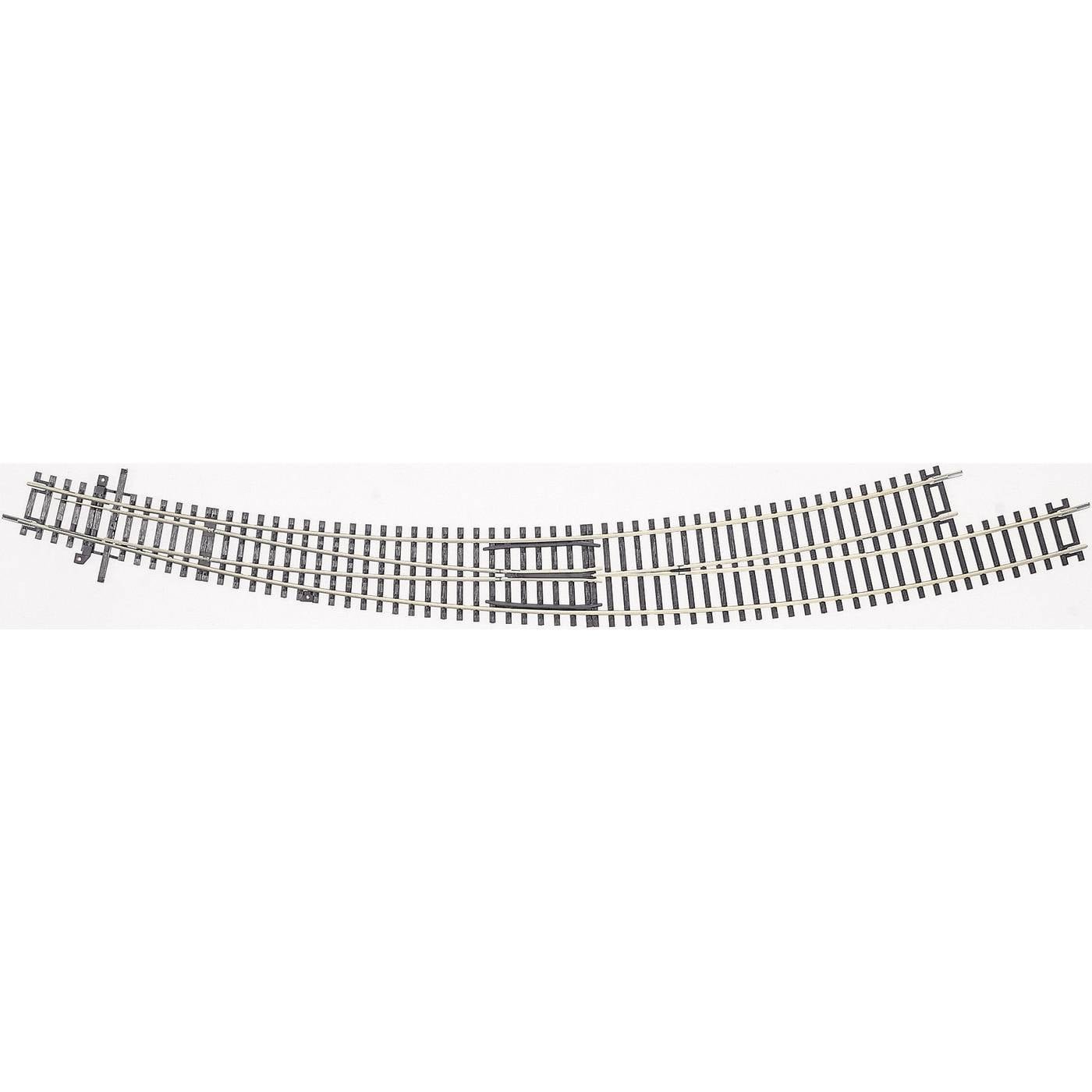 H0 Roco RocoLine (zonder ballastbed) 42478 Gebogen wissel, Links 1 stuk(s)