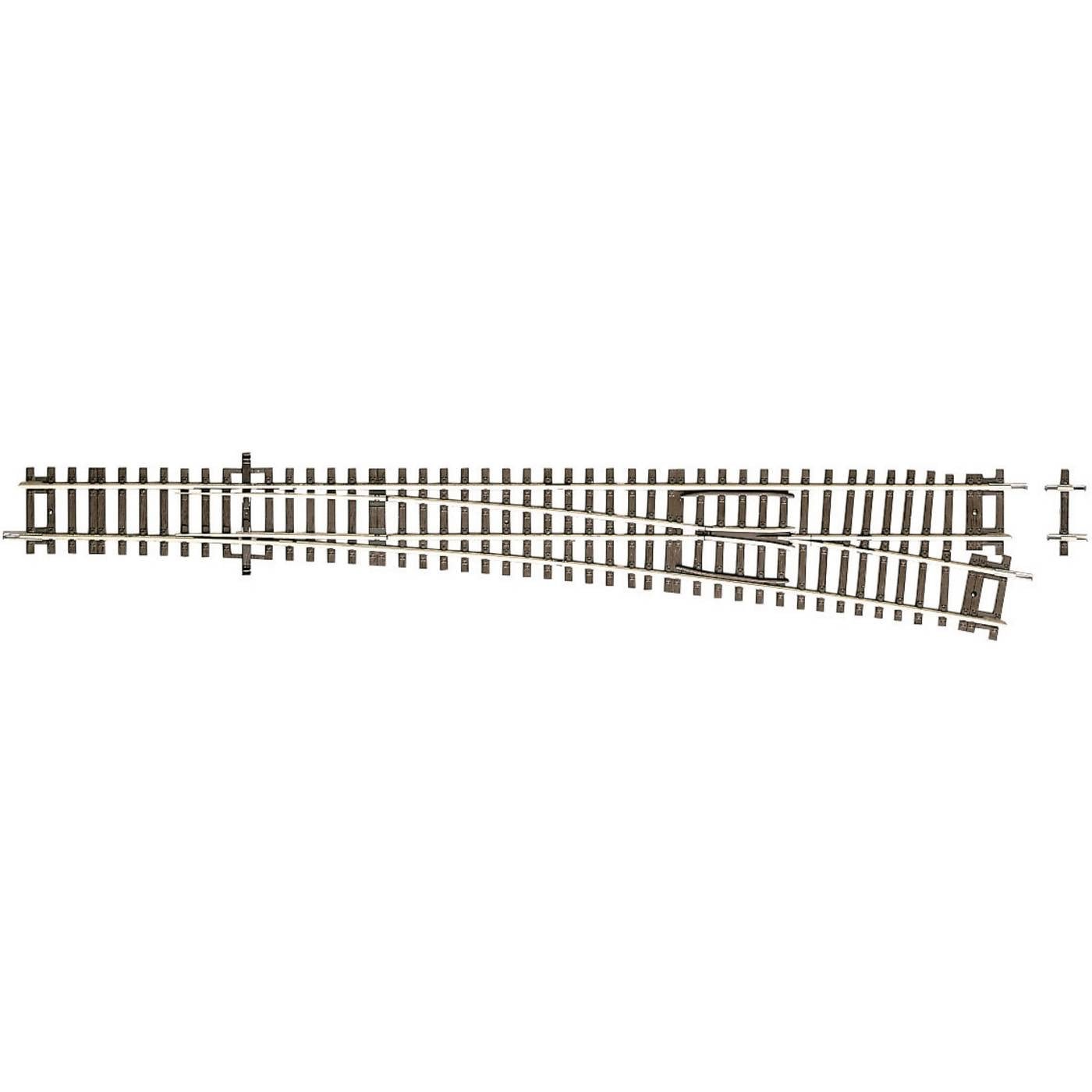 H0 Roco RocoLine (zonder ballastbed) 42491 Wissel, Rechts 345 mm 1 stuk(s)