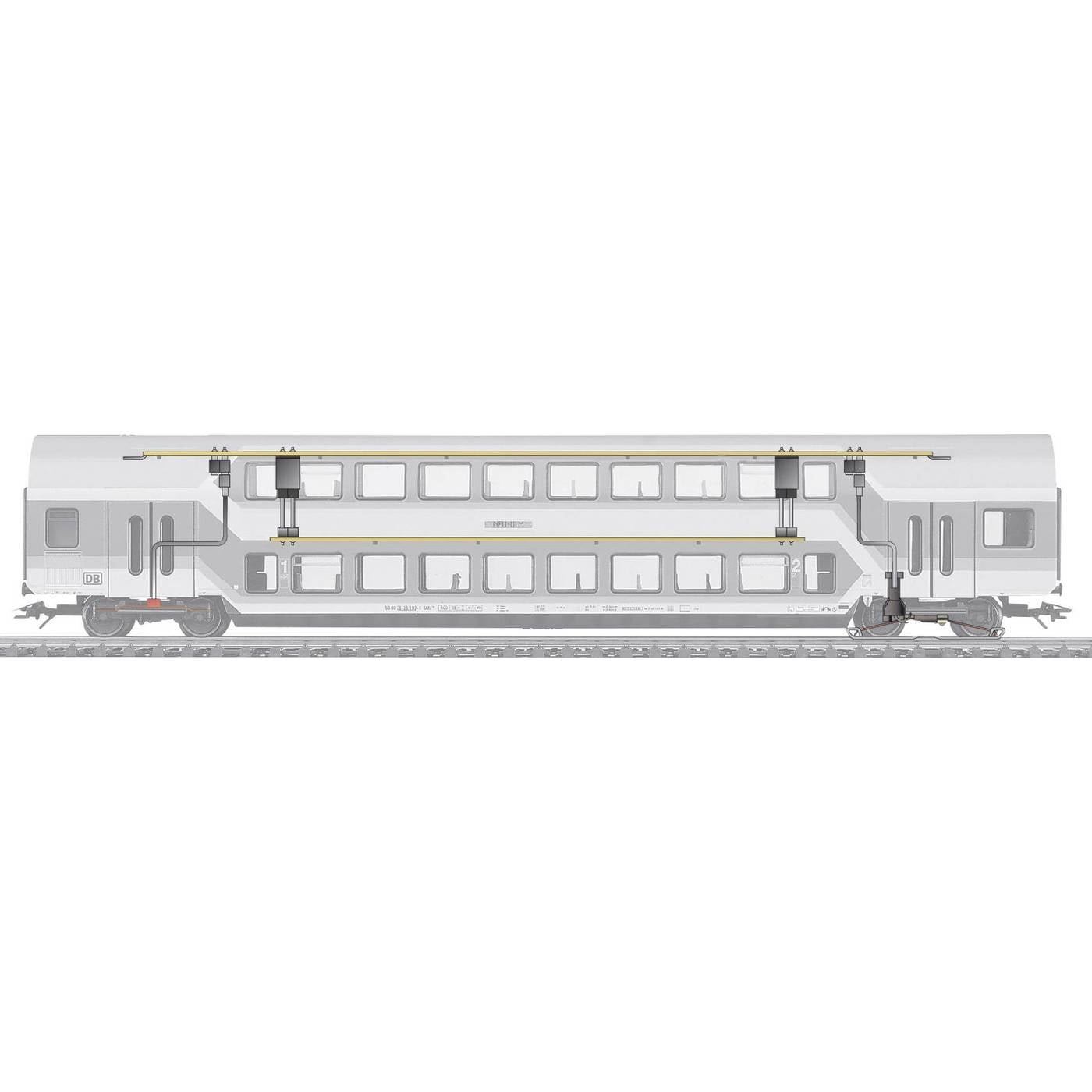 Märklin 73141 Interieurverlichting rijtuig Met LEDs Geschikt voor: Interieurverlichting voor rijtuig 1 stuk(s)