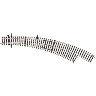 H0 Roco RocoLine (zonder ballastbed) 42473 Gebogen wissel, Rechts 1 stuk(s)