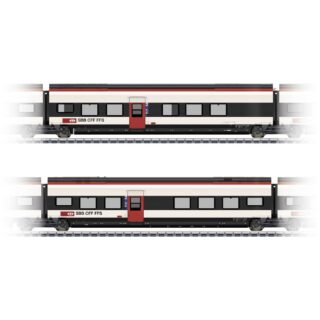 Märklin 43462 H0 aanvullingsset 2 voor de Giruno van de SBB D(B9) 2e klas en E(B8) 2e klas