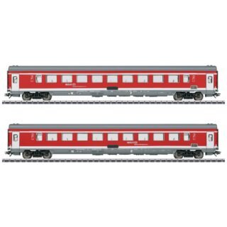 Märklin 42989 H0 set van 2 personenrijtuigen van de München-Nürnberg Express van de DB-AG