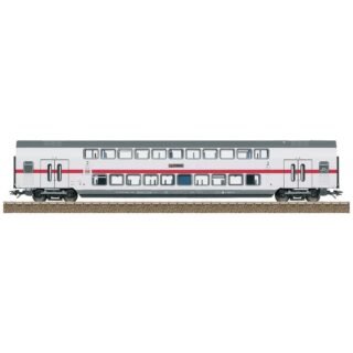 TRIX H0 23256 H0 dubbeldeksrijtuig IC2 van de DB-AG DBpza 682.2, 2e klas, rijennummer 3