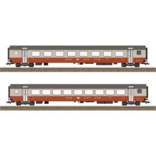 TRIX H0 23691 H0 set van 2 personenrijtuigen Swiss Express van de SBB