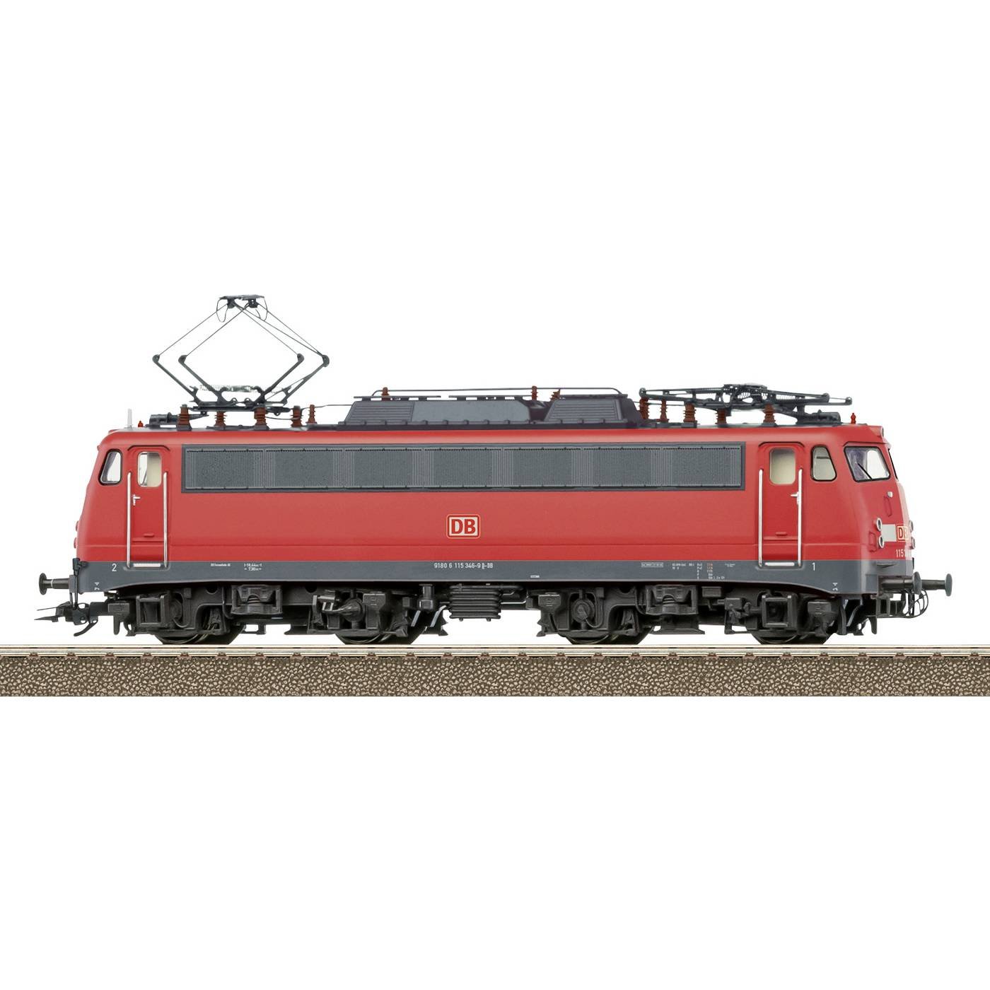 TRIX H0 T22789 H0 ELEKTRISCHE LOCOMOTIEF BR 115 DB AG