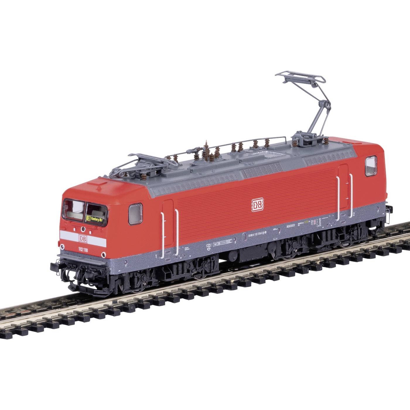MiniTrix T16711 N ELEKTRISCHE LOCOMOTIEF BR 112 DB