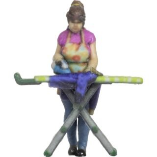NOCH 10425 H0 Strijkende vrouw figuren Geverfd, Staand