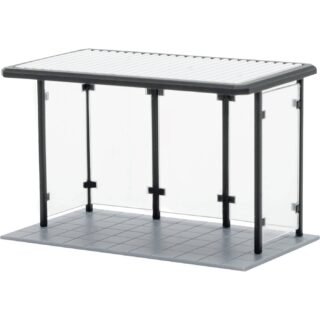 Kibri 38179 H0 Bushalte met plat dak