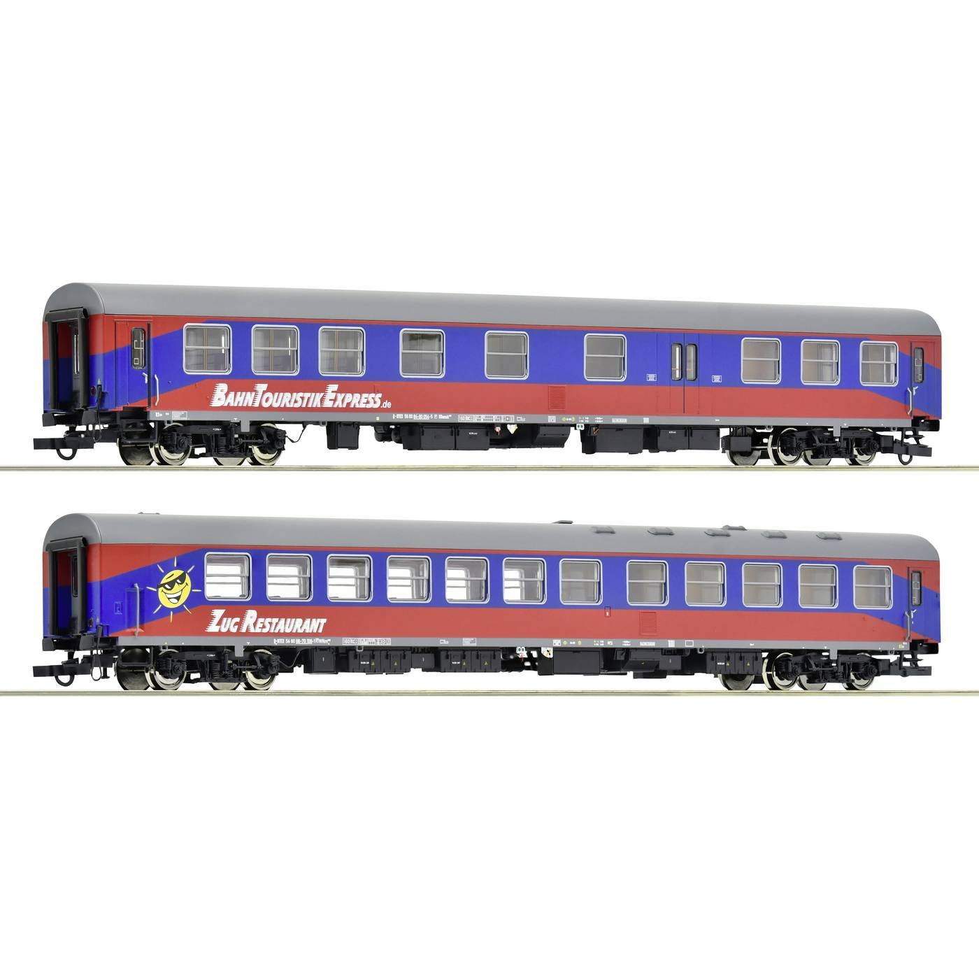 Roco 74027 H0 2 personenrijtuigen van de BTE