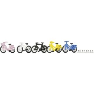 NOCH 0015895 H0 Fietsen figuren Kant-en-klaar model, Kunststof model, Handbeschilderd, Staand