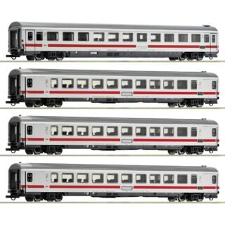 Roco 6200187 H0 4-delige set sneltreinrijtuigen van de ÖBB
