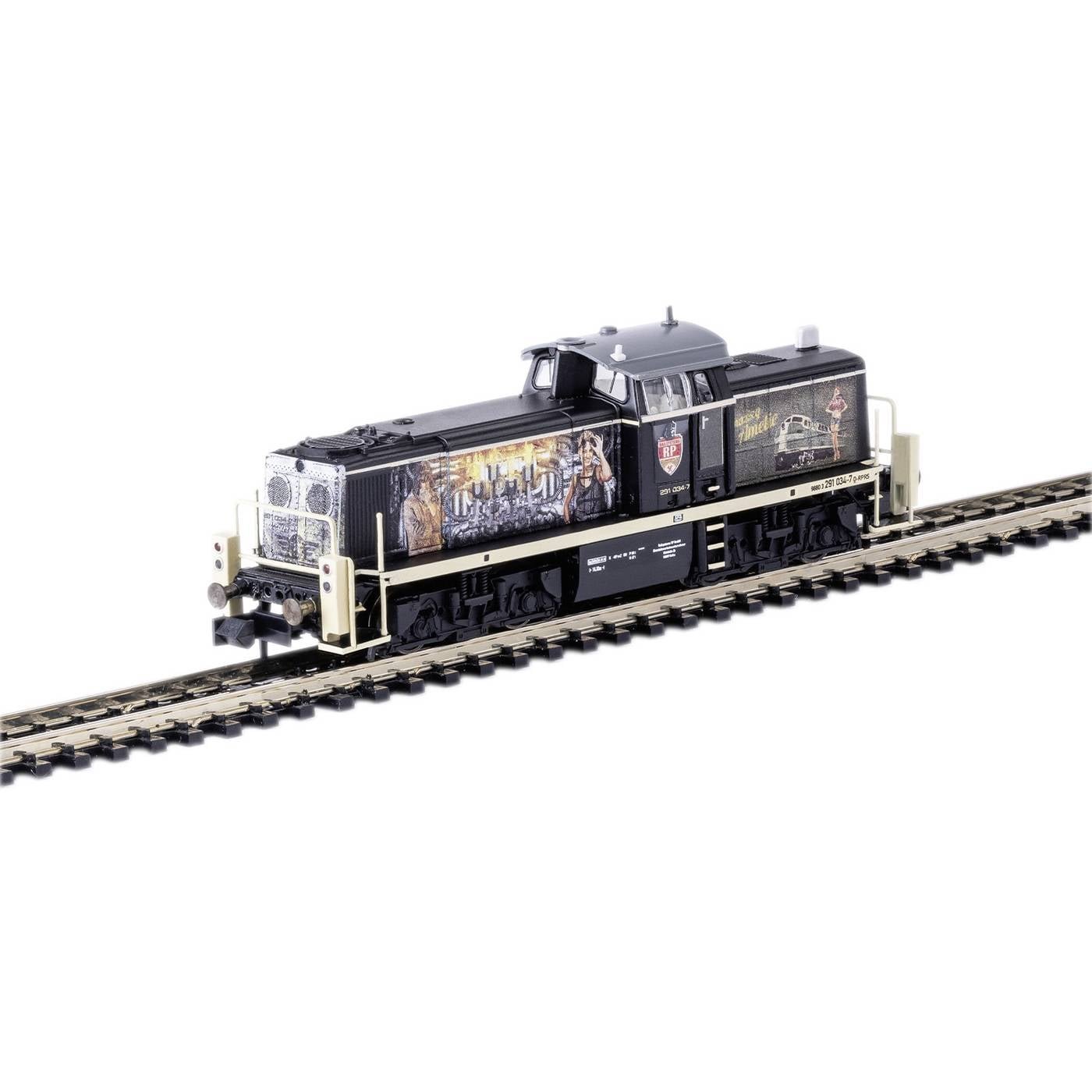 MiniTrix 16299 N diesellocomotief BR 291 van Railsystems RP GmbH