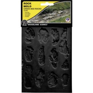 Woodland Scenics WC1246 Universeel Gipsmal Rotsen voor in beekloop (l x b) 190 mm x 120 mm