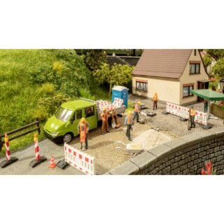 NOCH 16262 H0 Themaset wegwerkzaamheden figuren Kant-en-klaar model