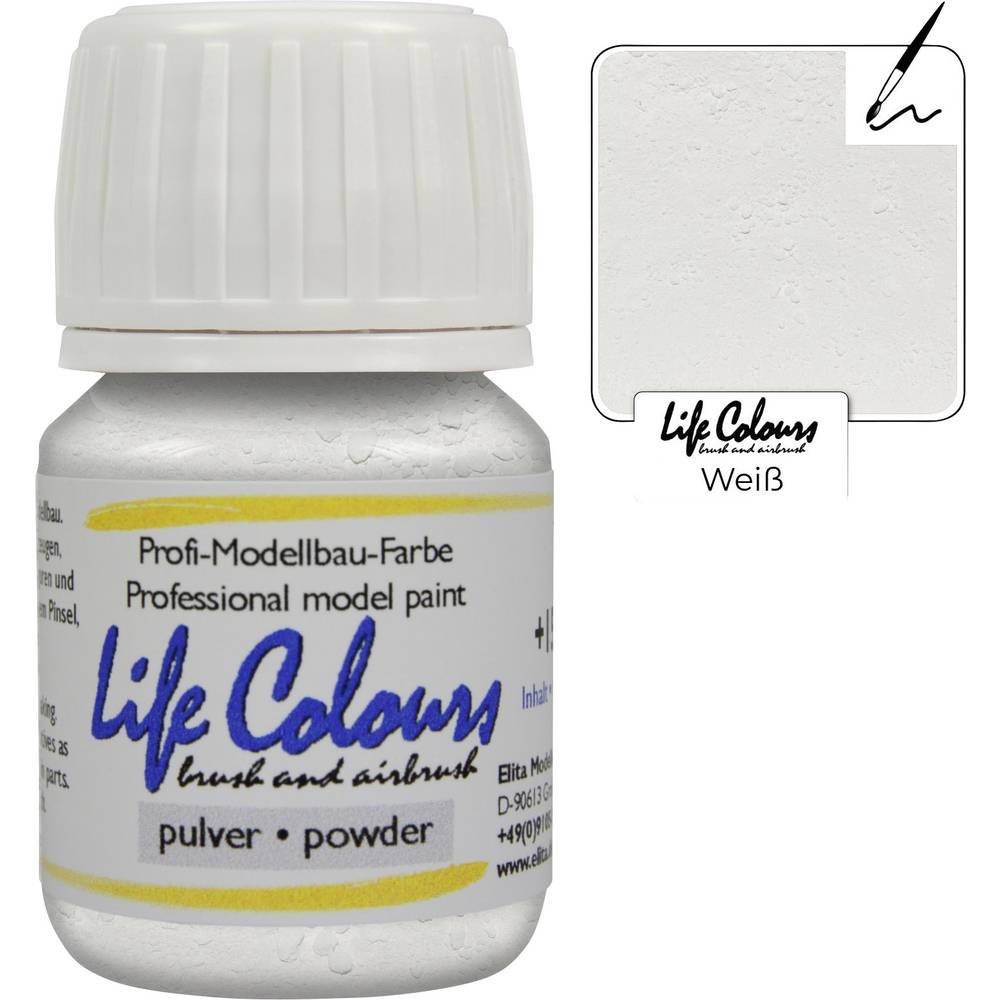 Elita LC030260 Modelspoor poederverf Wit Poederlak 30 ml