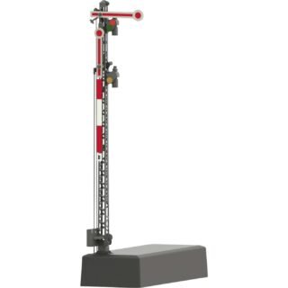 Märklin 70415 H0 Vormsein 2-armig, Mast Hoofdsein Kant-en-klaar model