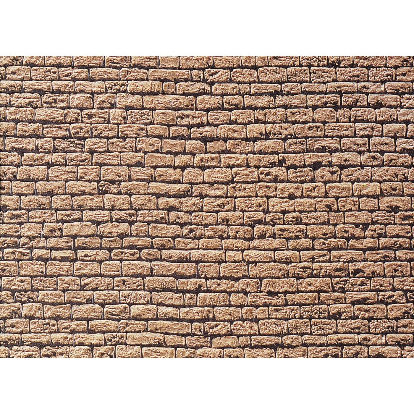 Faller 170620 H0 Muur met metselwerk Kalksteen