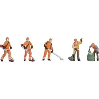 NOCH 15064 H0 Maaiwerkzaamheden figuren Geverfd, Staand