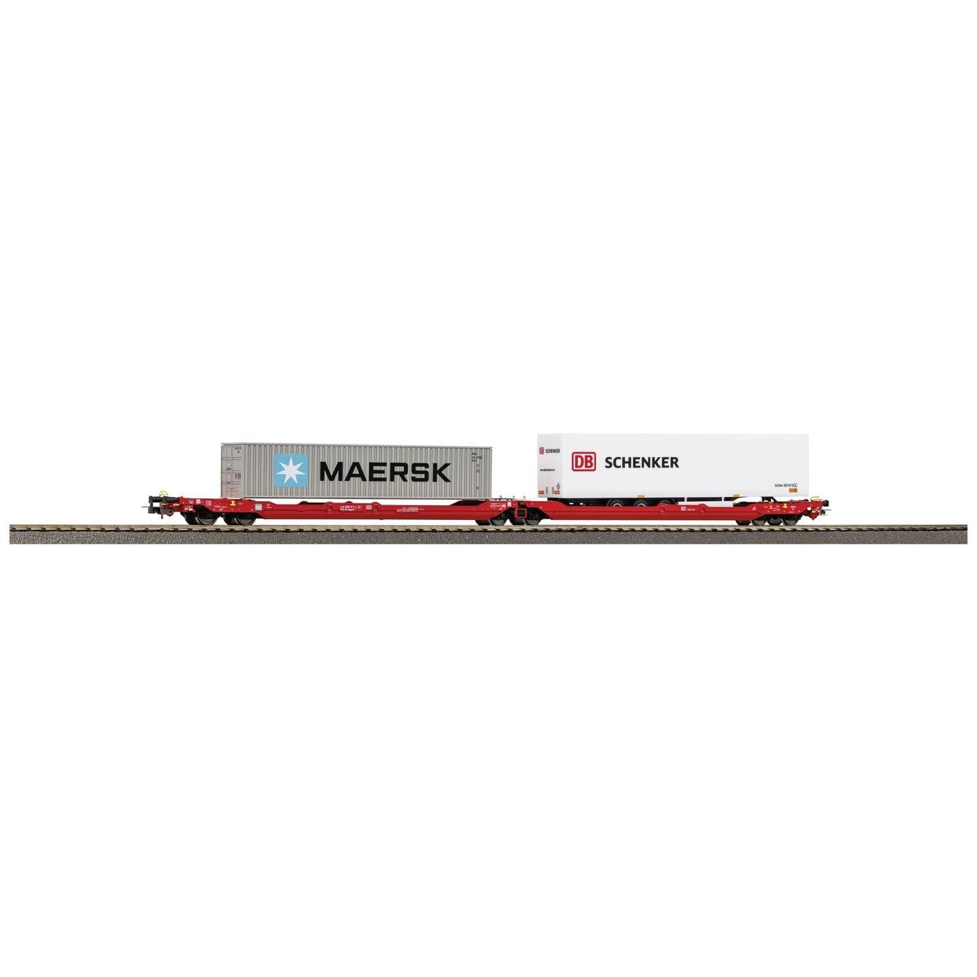 Piko H0 24619 Containerwagen DC