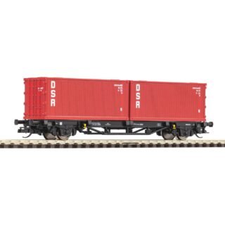 Piko TT 47727 TT containerwagen 2X20 DSR van de DR
