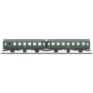 Märklin 43186 H0 ombouwrijtuig-paar 2e klas Van de DB 2e klas