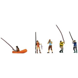 NOCH 15891 H0 Vissers figuren Geverfd
