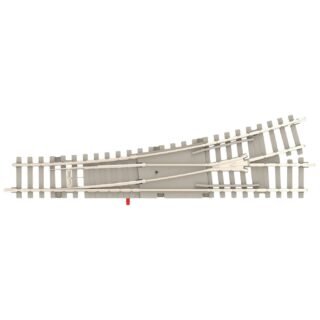 N Minitrix rails T14538 Wissel, Links, Betonnen dwarsliggers 112.6 mm 15 ° 1 stuk(s)