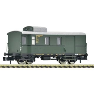 Fleischmann 6660082 N goederentrein-bagagewagen Pwgs 41 van de DRB