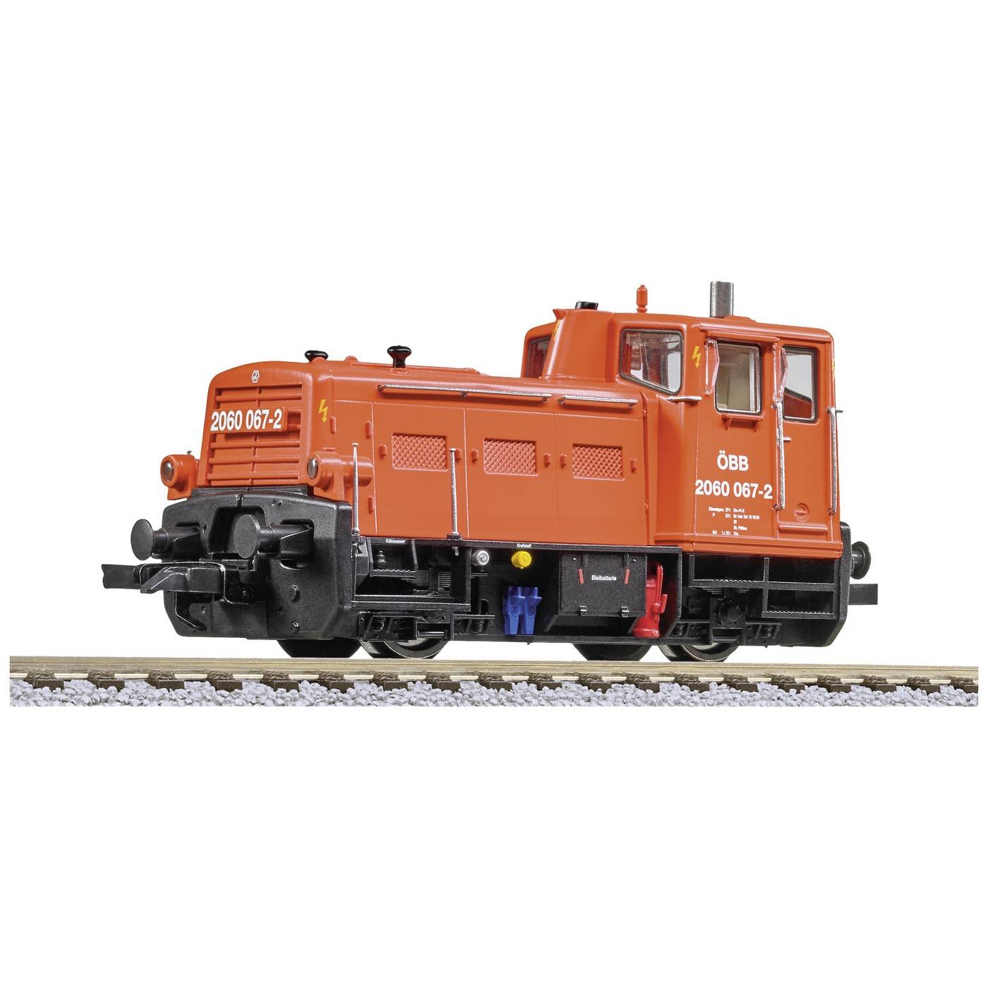 Liliput L132461 H0 diesellocomotief 2060 067-2 oranje van de ÖBB ÖBB 2060 067-2 oranje
