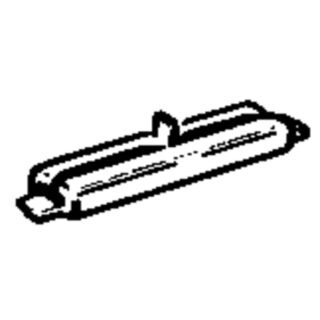 22214 N Fleischmann rails (zonder ballastbed) Railsverbinders, Geïsoleerd