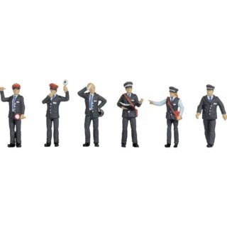 NOCH 15260 H0 Spoorwegpersoneel Zwitserland figuren Geverfd, Staand