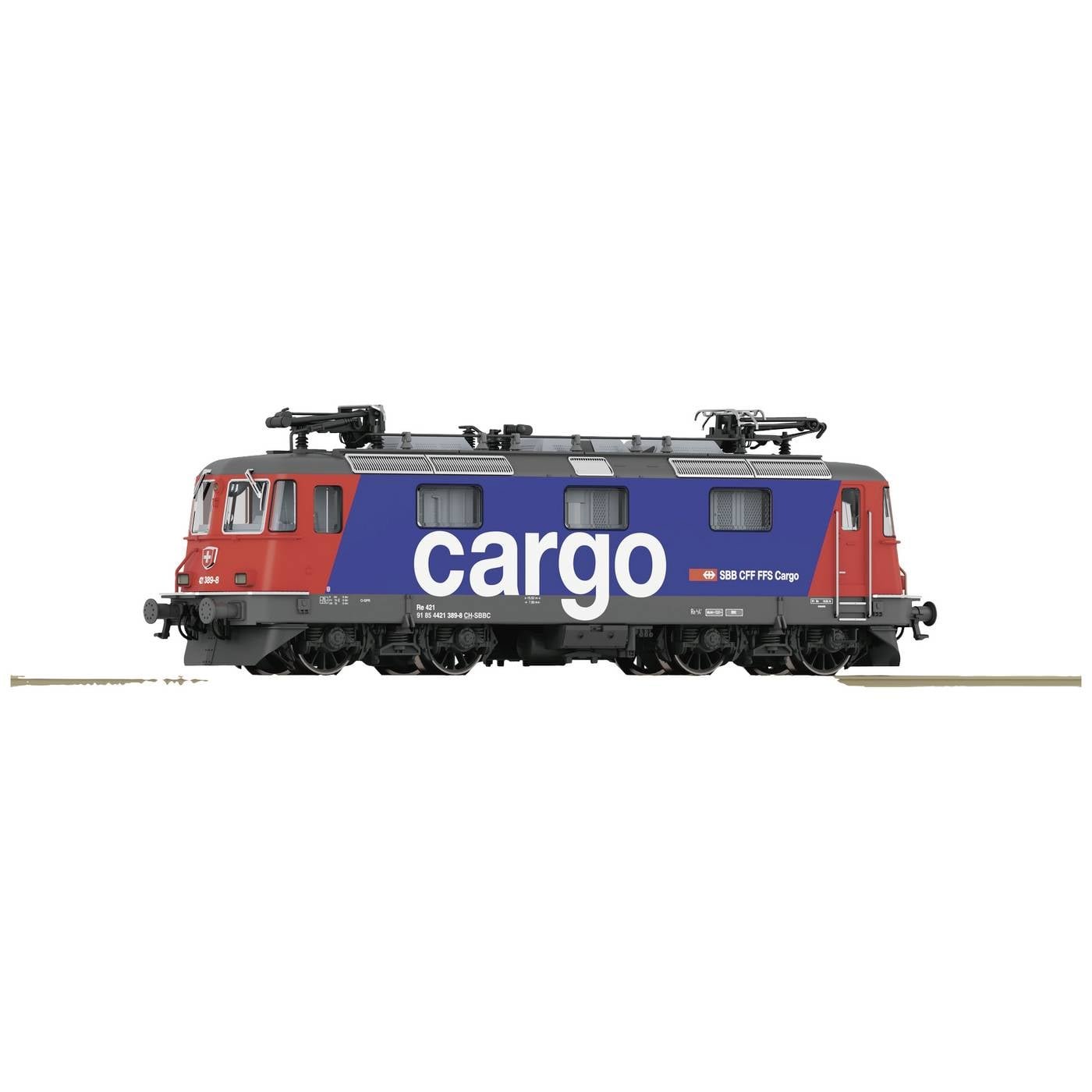 Fleischmann 732402 N elektrische locomotief 421 389-8 van de SBB Cargo