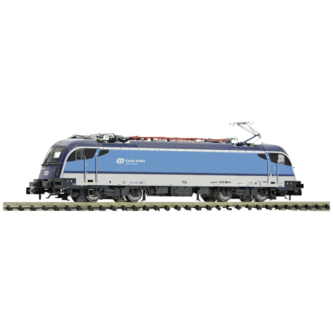 Fleischmann 7560024 N elektrische locomotief 1216 903-5 van de CD